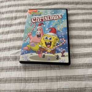 Nickelodeon SpongeBob SquarePants Christmas DVD with Red and Green